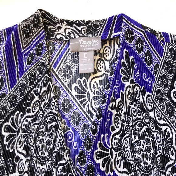 Chico’s Traveler’s Collection Topper/Jacket - Picture 1 of 6